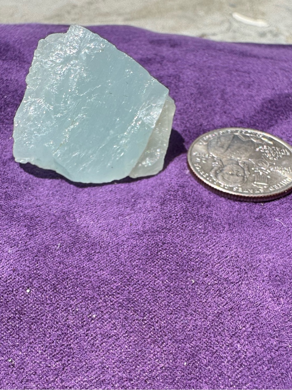 Small Aquamarine